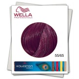 Vopsea Permanenta - Wella Professionals Koleston Perfect nuanta 55/65 castaniu deschis intens violet mahon 